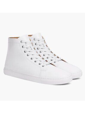 Thursday Boot Co Premier High Top Sneakers White Leather 10